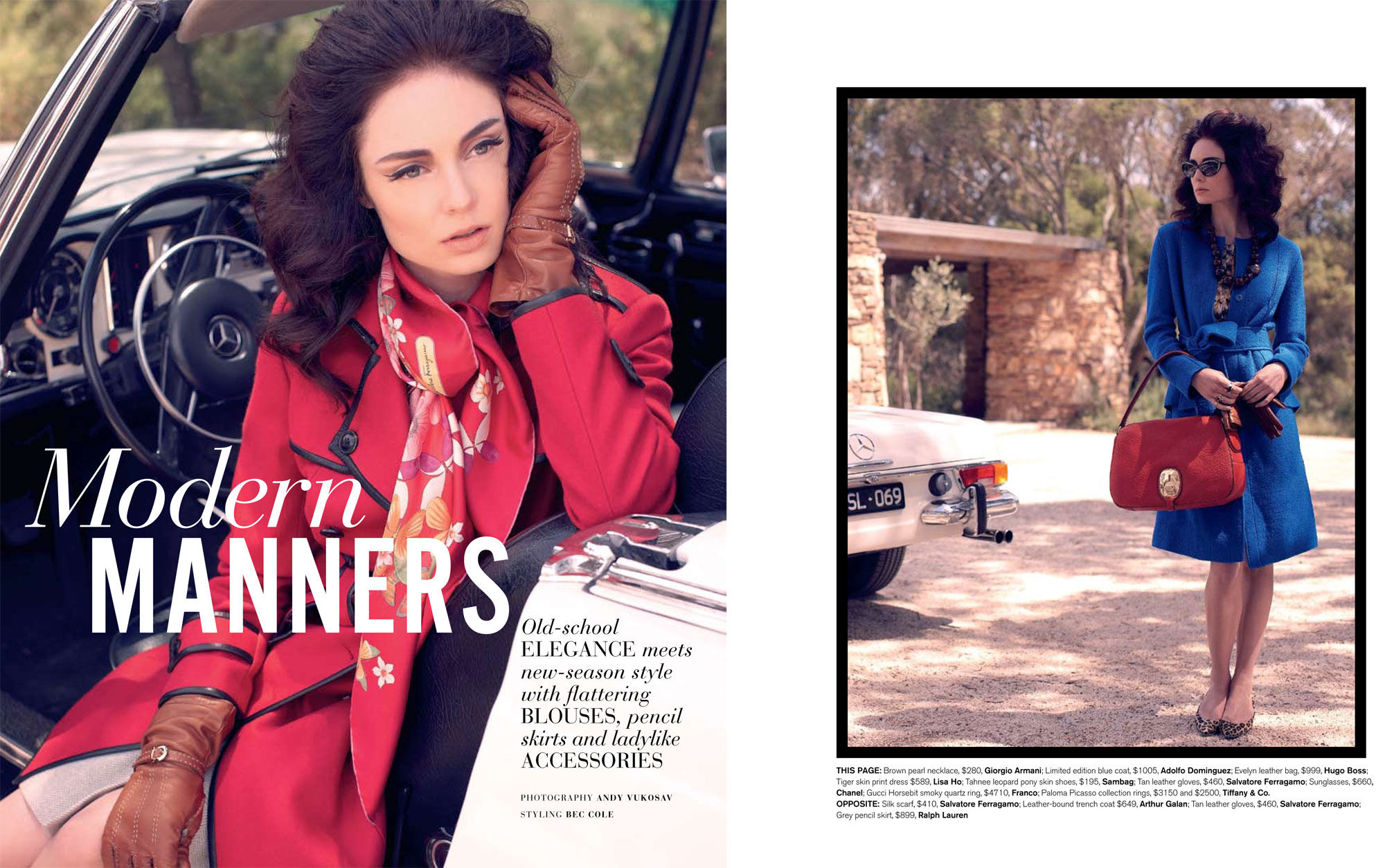 Bec Cole · Editorial · Modern Manners